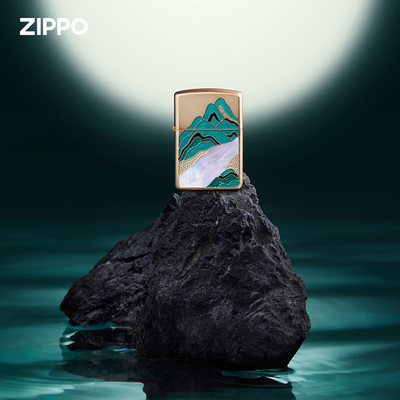 zippo打火机正版旗舰店官网神韵山水原创中国风.jpg